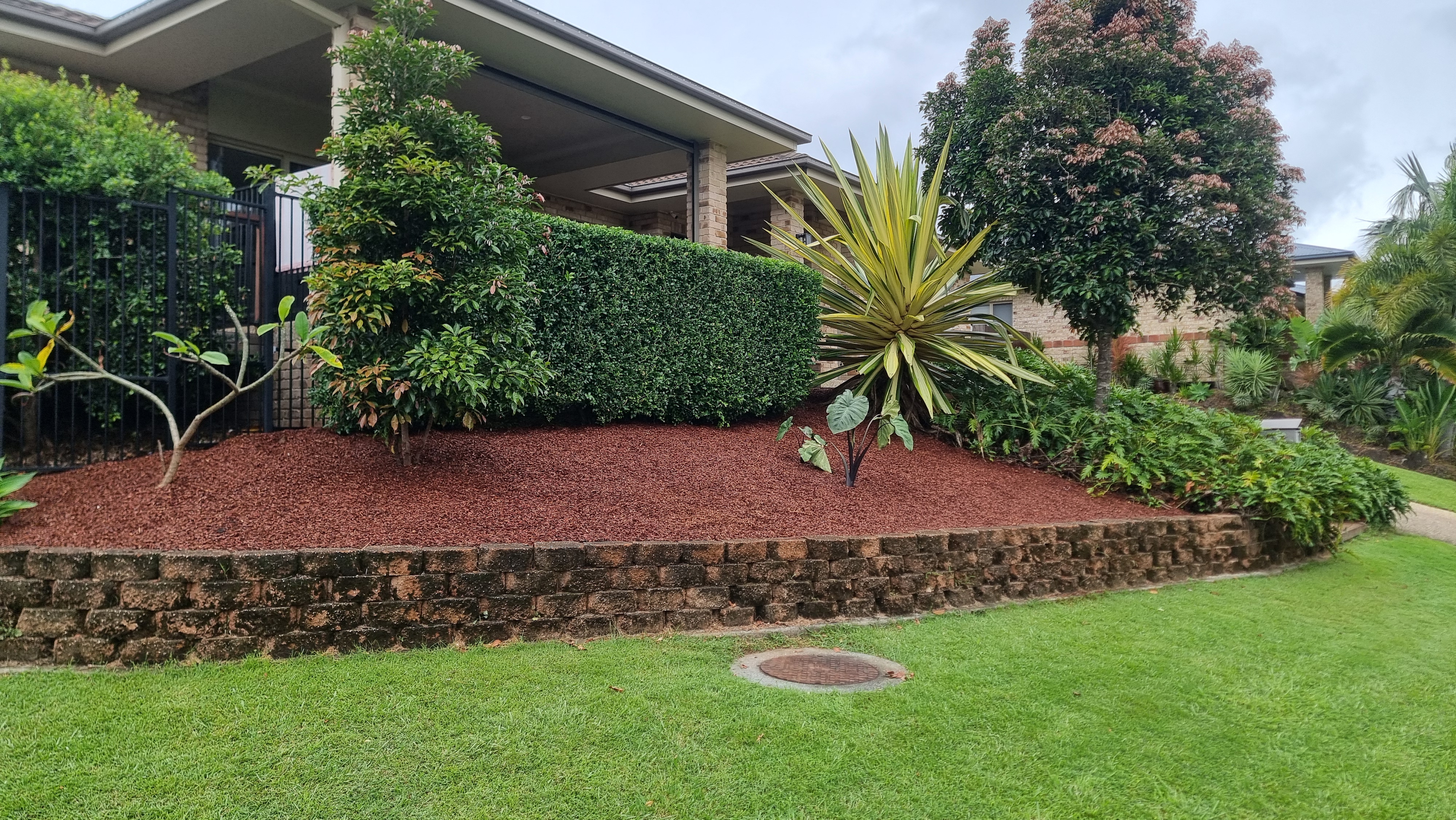 Finished Mulch Job