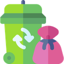 Yard clean up icon